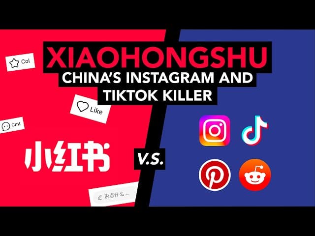 XiaoHongShu vs Social Media Platforms